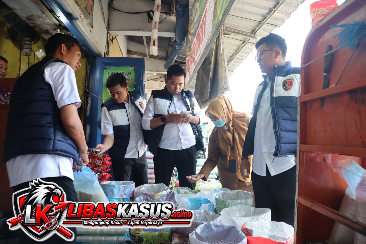 Satgas Pangan Polresta Sidoarjo Sidak Pasar, Pastikan Pasokan Bahan Pokok Aman dan Stabil