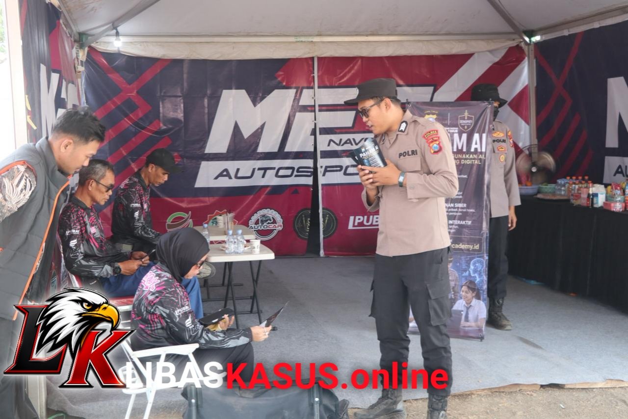 Polres Pasuruan Sosialisasikan Pemahaman AI kepada Peserta Rally Piala Bhayangkara 2026