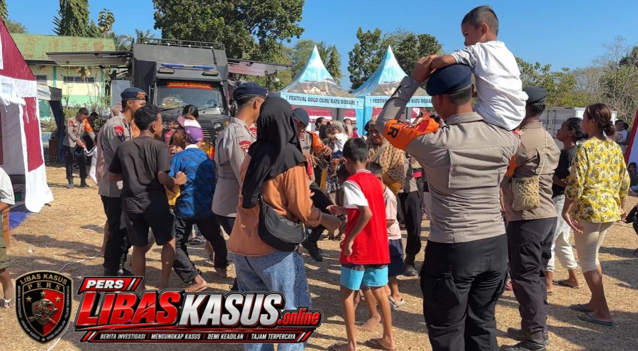 Polri Gelar Senam Trauma Healing untuk Bangkitkan Semangat Pengungsi Pascagempa