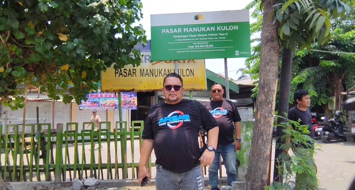 Pasar Manukan Kulon Mangkrak, ARSAS Turun Tangan