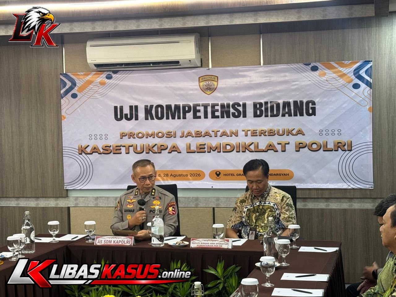 Polri Buka Seleksi Terbuka Kasetukpa Lemdiklat, 13 Perwira Ikuti Uji Kompetensi