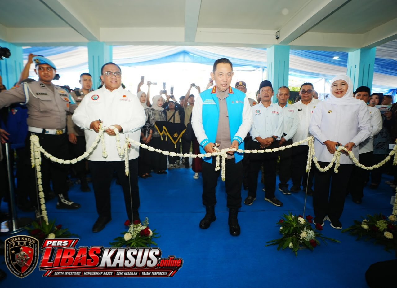 Kapolri Resmikan Gedung KSPSI AGN Jatim