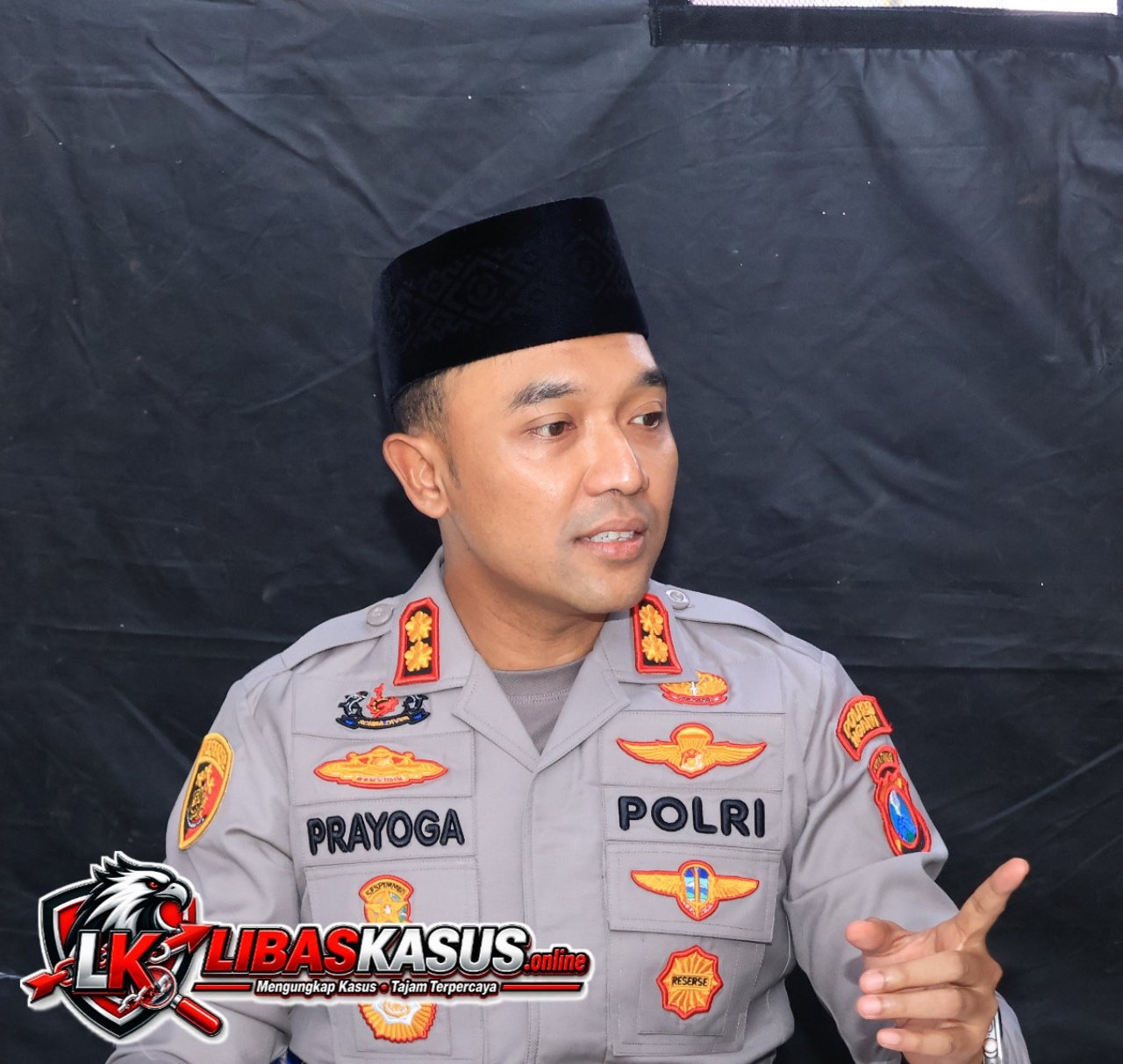 Polres Ngawi Ingatkan Konsekuensi Hukum Bagi Pembakar Lahan