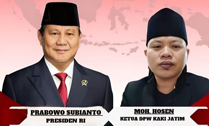 Demi Indonesia Emas 2045, Ketua KAKI Jatim Dorong Presiden Prabowo Subianto Evaluasi Kabinet Merah Putih