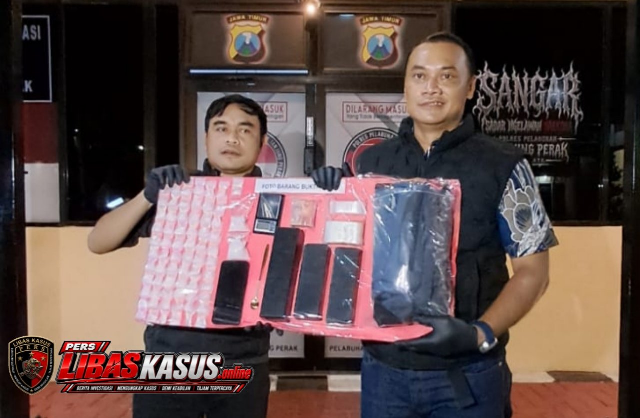Polres Pelabuhan Tanjung Perak Ungkap Peredaran Narkoba Amankan 672 Paket Sabu di Semampir