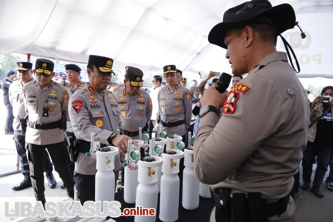 Polri Gelar Apel Gelar Pasukan Kesiapan Hadapi Bencana dan Konflik Sosial 2026