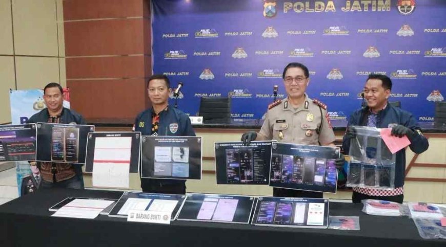 DitresSiber Polda Jatim Ungkap Sindikat Jual Beli Akun Bodong hingga Promosi Judi Online Kamboja