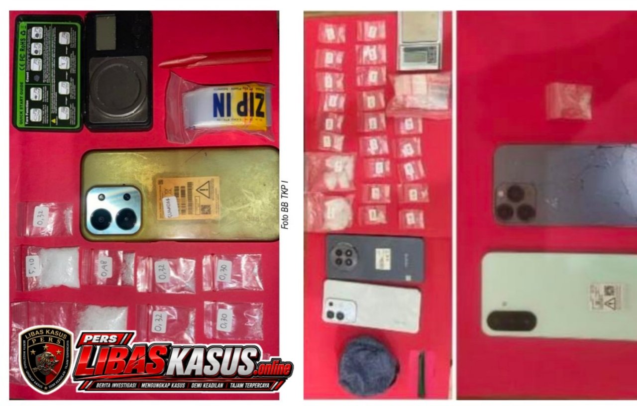 Bongkar Peredaran Sabu di Gempol dan Pandaan, Polres Pasuruan Sita Barang Bukti 56,3 Gram