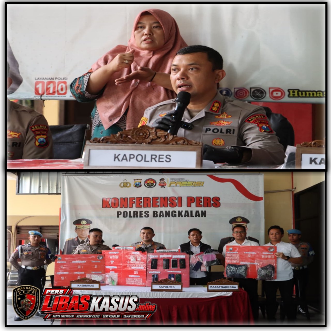 Selama Ops Tumpas Semeru 2026, Polres Bangkalan Gulung 23 Tersangka Narkoba, Salah Satunya Calon Pengantin