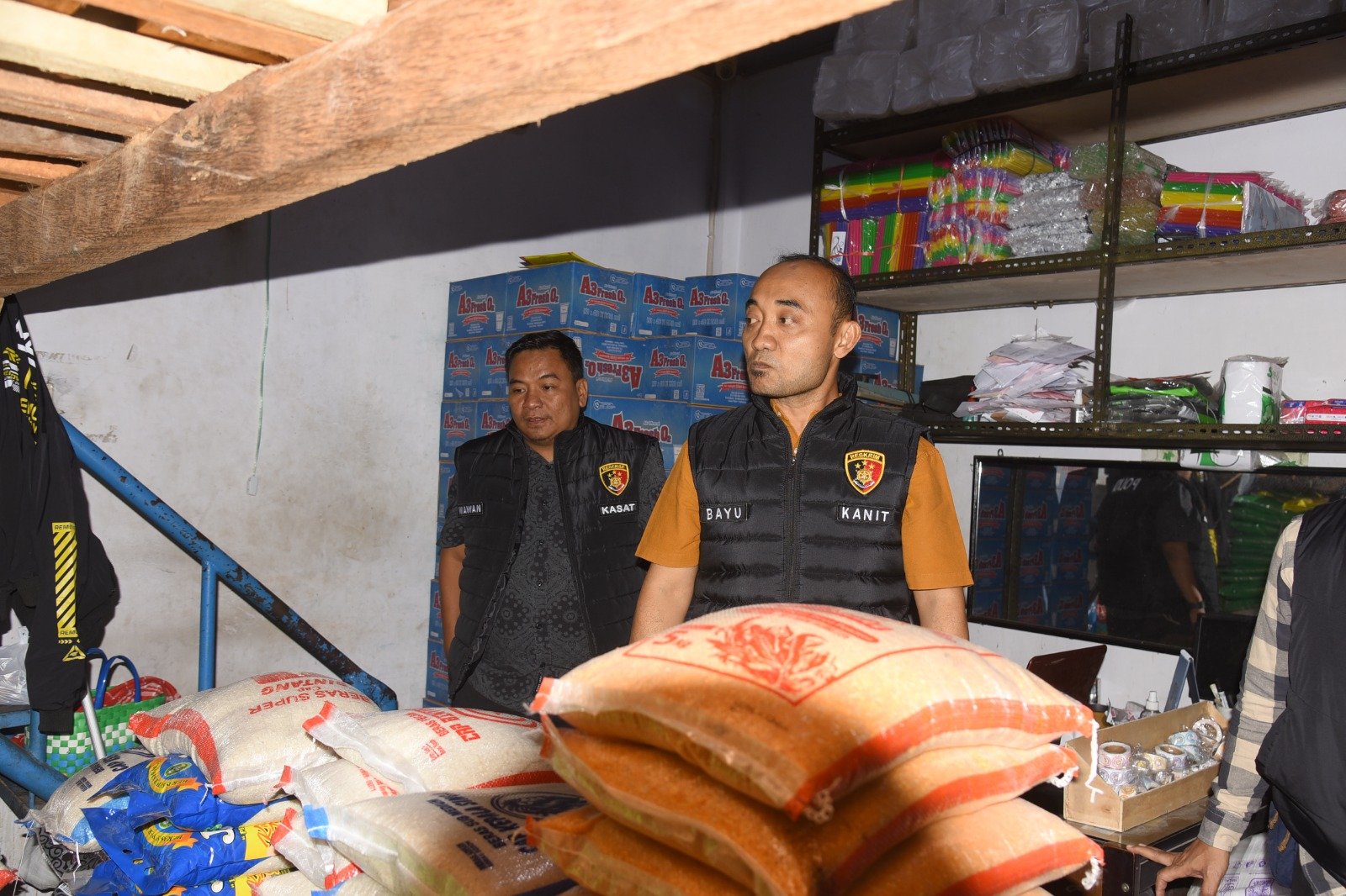 Satgas Pangan Polres Bondowoso Pastikan Harga Beras di Pasar Induk Sesuai HET
